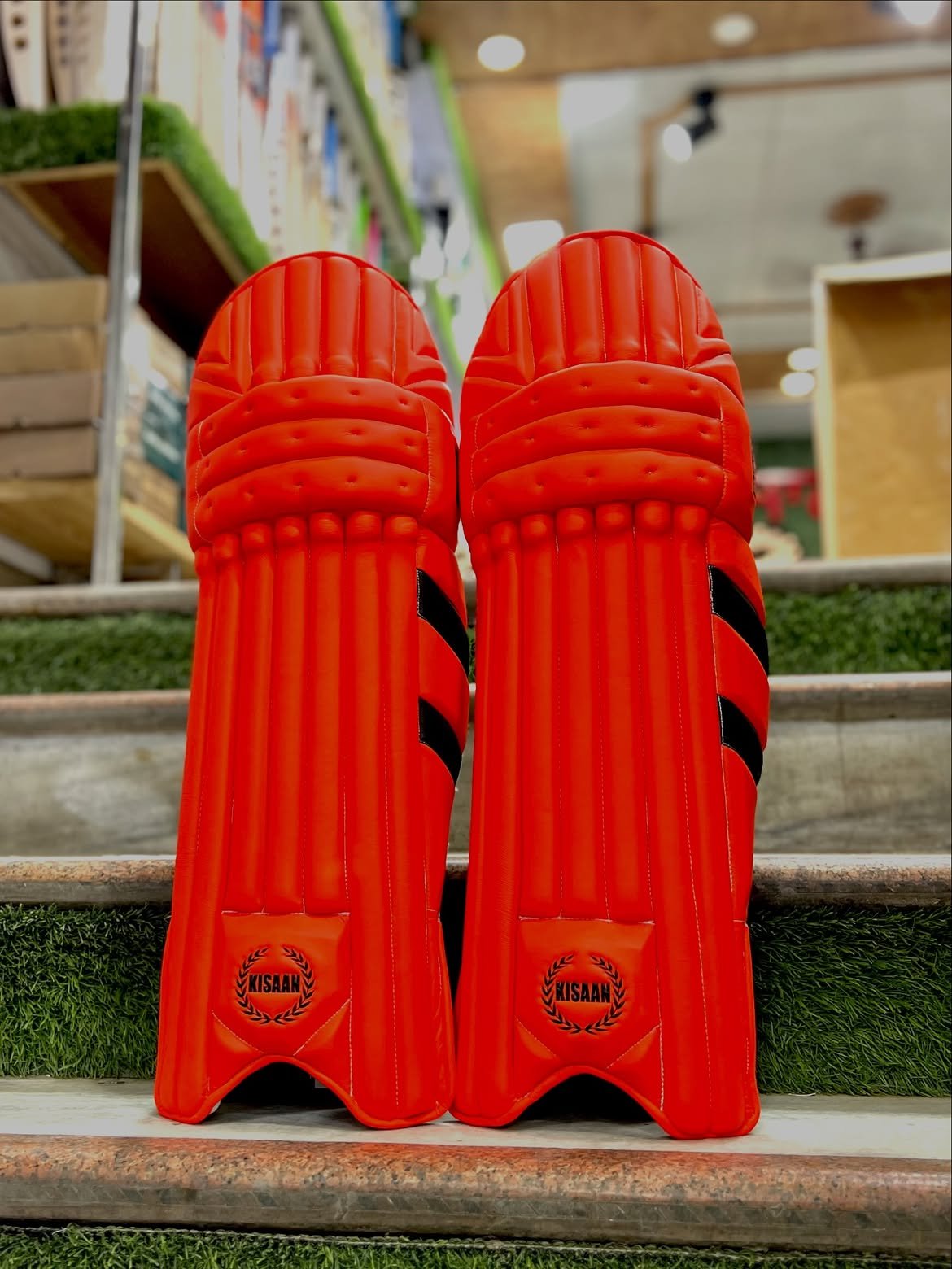 batting pads Kisaan Batting Pads - Image 1